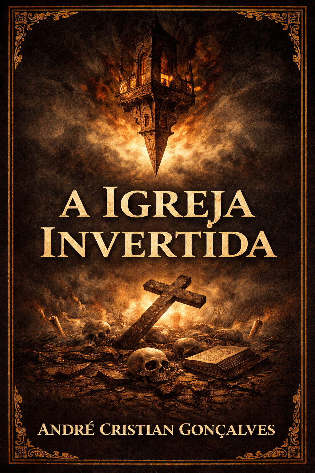 Capa do livro A igreja invertida